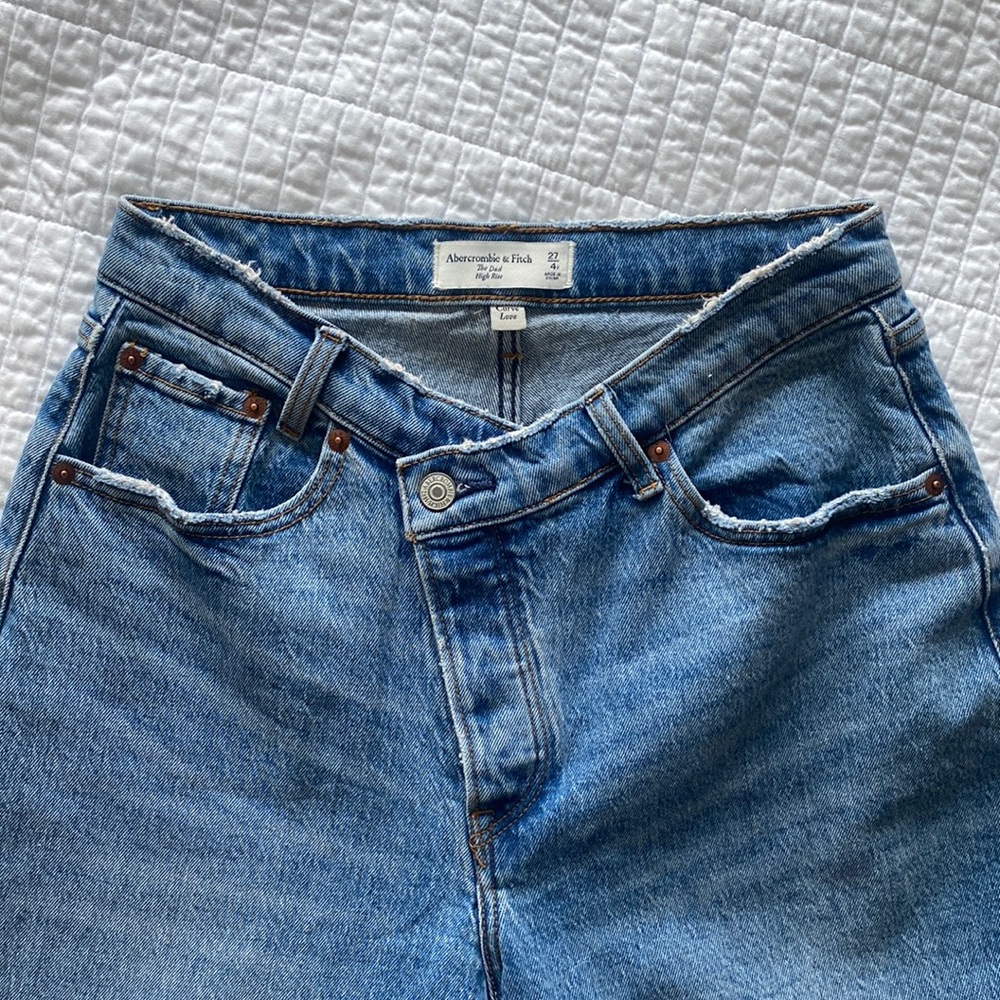 Abercrombie “The Dad High Rise Jean” Curve Love